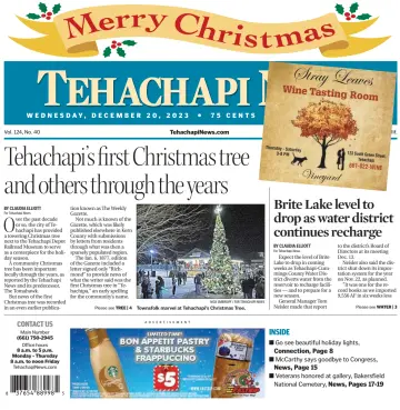 Tehachapi News - 20 十二月 2023