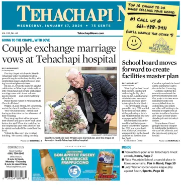 Tehachapi News - 17 janv. 2024