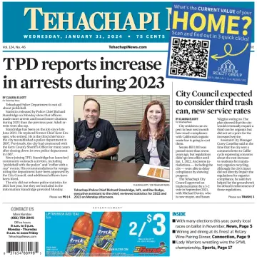 Tehachapi News - 31 janv. 2024