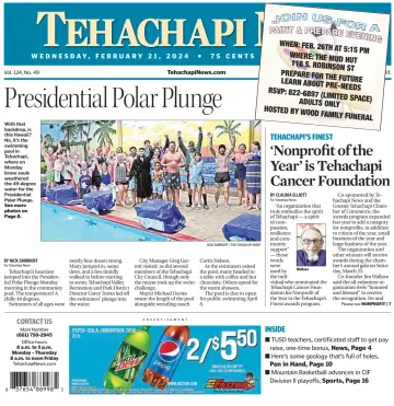 Tehachapi News - 21 Chwef 2024