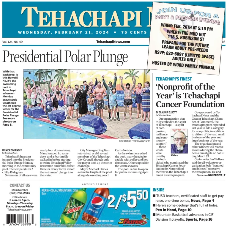 Tehachapi News