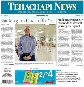 Tehachapi News - 28 二月 2024