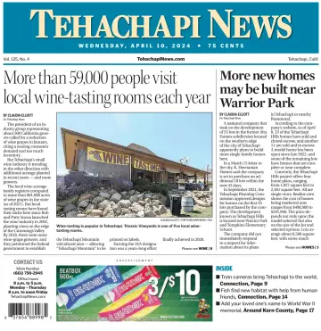 Tehachapi News - 10 4月 2024