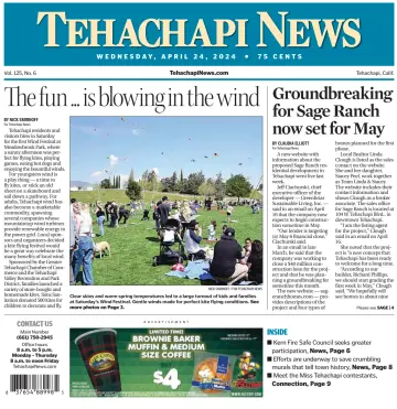 Tehachapi News - 24 Nis 2024