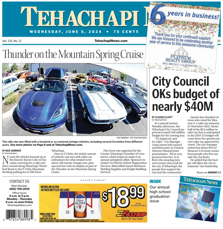 Tehachapi News