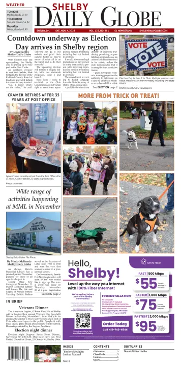 Shelby Daily Globe - 4 Nov 2023