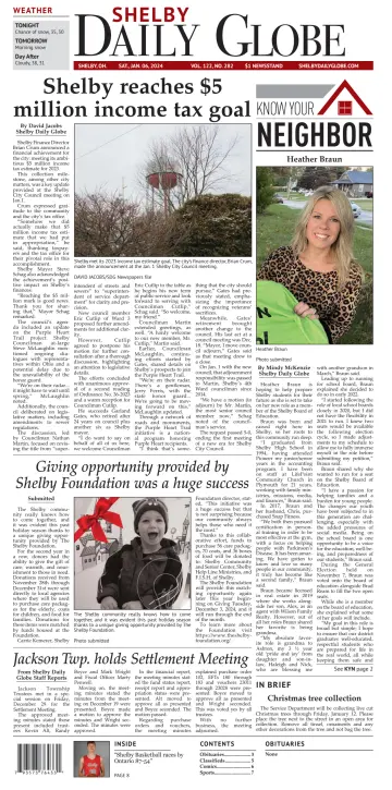 Shelby Daily Globe - 6 Jan 2024
