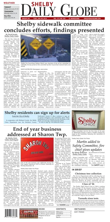 Shelby Daily Globe - 9 Jan 2024