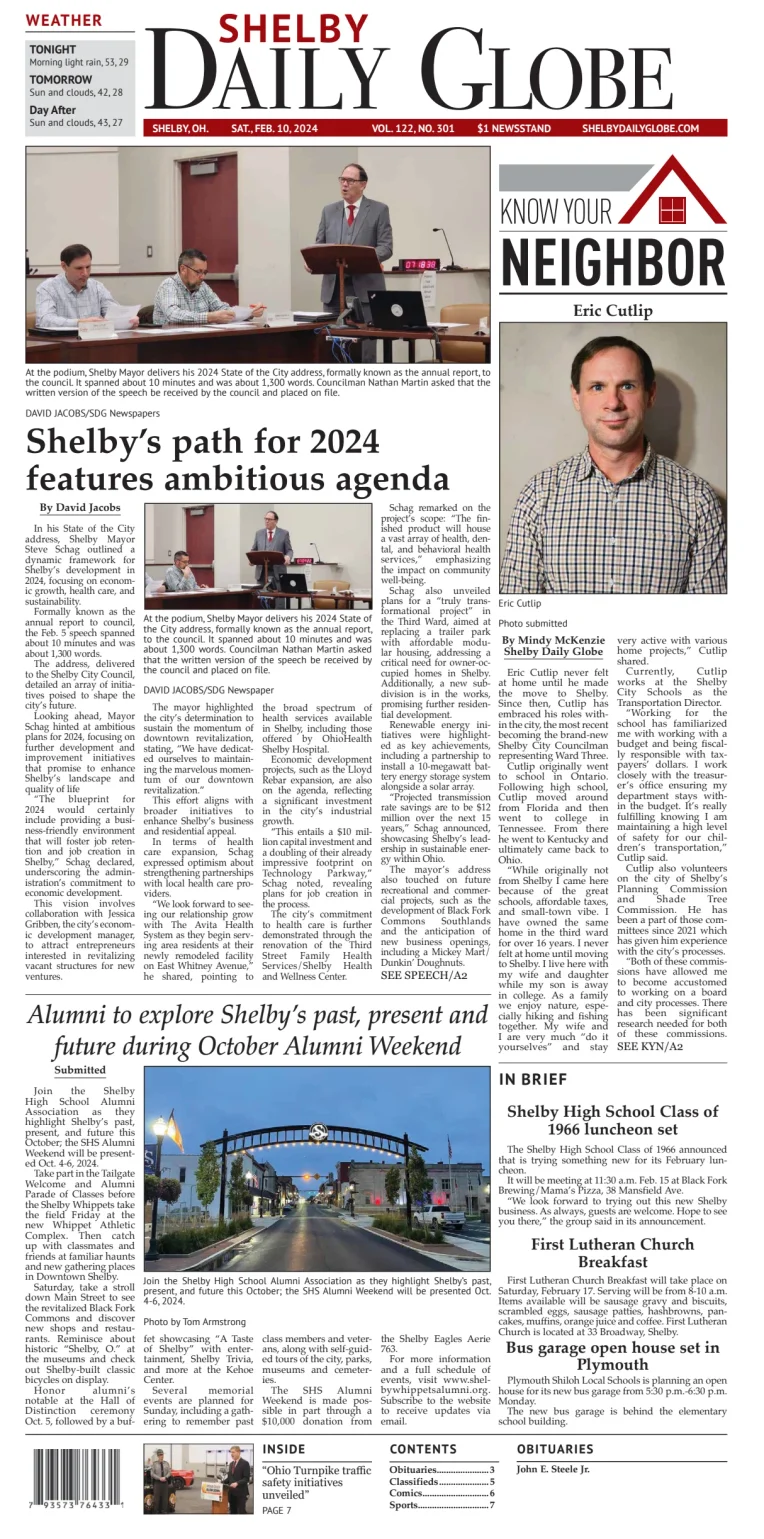 Shelby Daily Globe