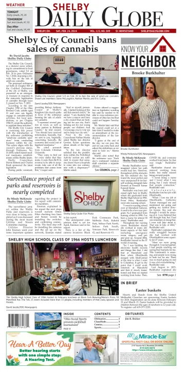 Shelby Daily Globe - 24 Feb 2024