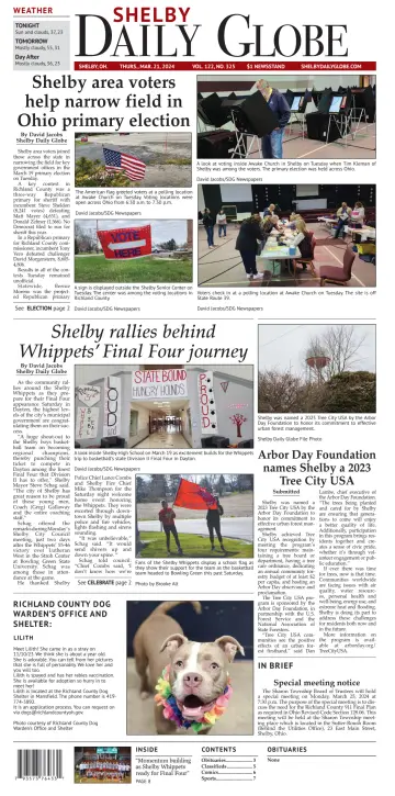 Shelby Daily Globe - 21 三月 2024