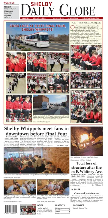 Shelby Daily Globe - 23 мар. 2024