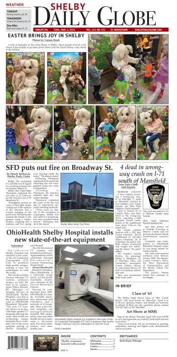 Shelby Daily Globe - 02 4월 2024