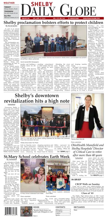 Shelby Daily Globe - 27 Aib 2024
