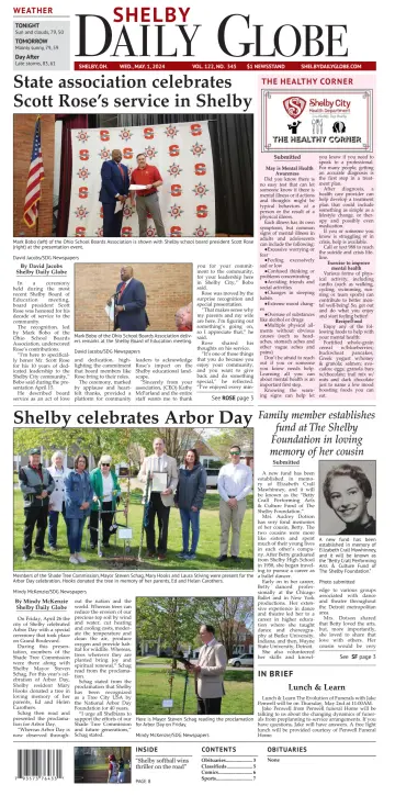 Shelby Daily Globe - 1 Ma 2024
