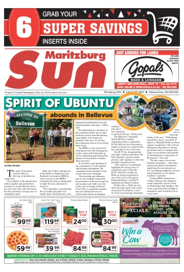 Maritzburg Sun (South Africa) - 4 Aug 2023