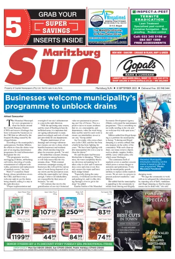 Maritzburg Sun (South Africa) - 8 Sep 2023