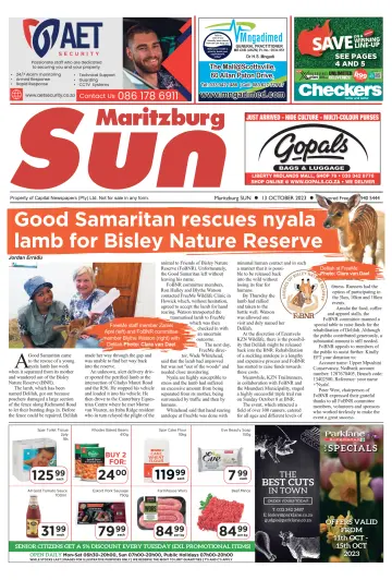 Maritzburg Sun (South Africa) - 13 Oct 2023
