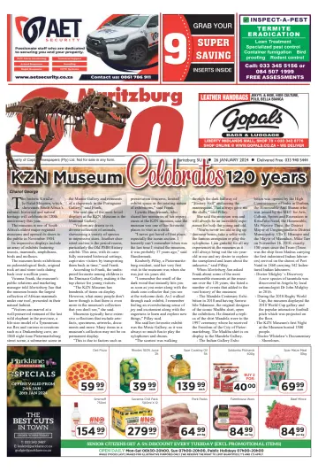 Maritzburg Sun (South Africa) - 26 jan. 2024
