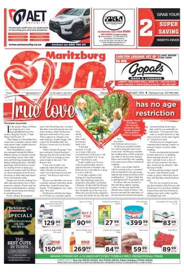 Maritzburg Sun (South Africa) - 16 Feb 2024