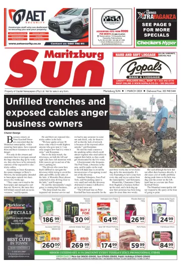 Maritzburg Sun (South Africa) - 01 março 2024