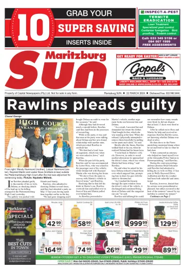 Maritzburg Sun (South Africa) - 22 março 2024
