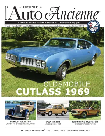 Le Magazine de l'Auto Ancienne - 25 Aug 2020