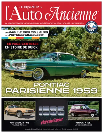 Le Magazine de l'Auto Ancienne - 25 Oct 2020