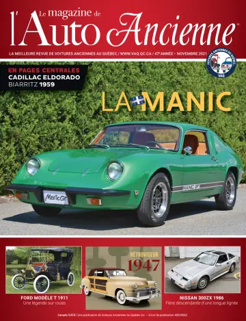 Le Magazine de l'Auto Ancienne - 20 Nov 2021