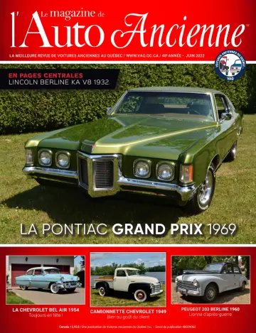 Le Magazine de l'Auto Ancienne - 20 Jun 2022