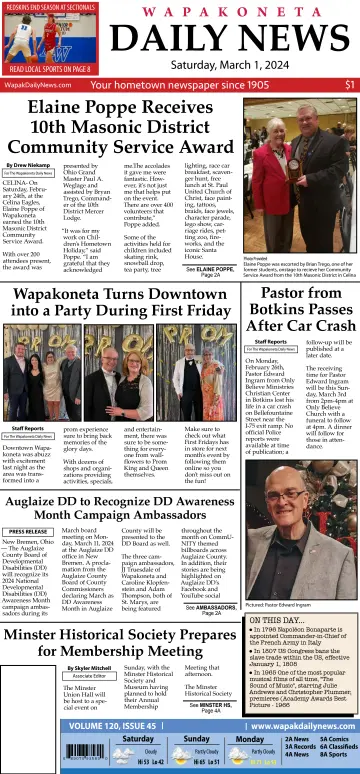 Wapakoneta Daily News - 2 Mar 2024