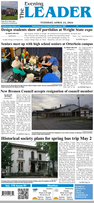 The Evening Leader - 23 Apr. 2024