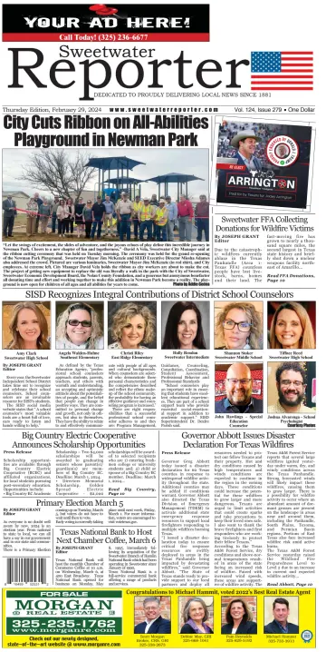 Sweetwater Reporter - 29 Feb 2024