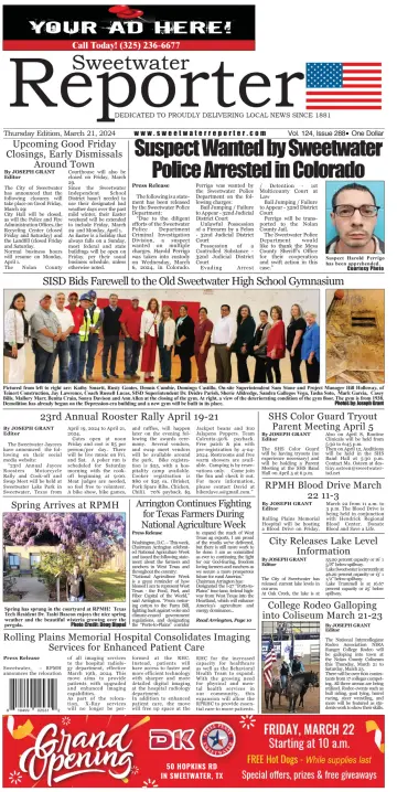 Sweetwater Reporter - 21 Mar 2024