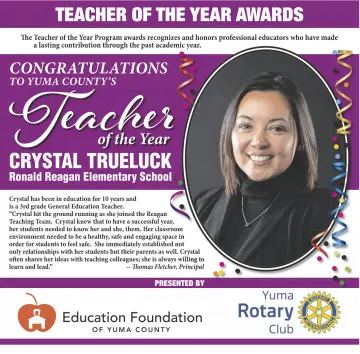 Teacher of the Year - 26 abril 2024