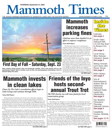 Mammoth Times - 21 Sep 2023