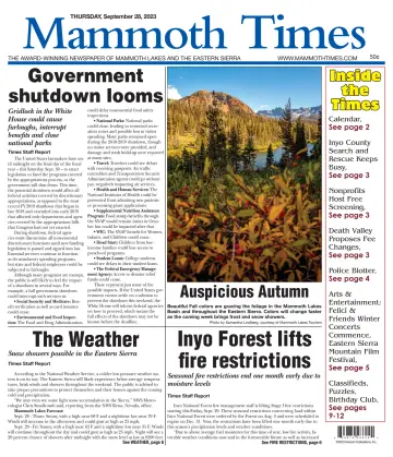 Mammoth Times - 28 Sep 2023