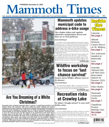 Mammoth Times - 21 Noll 2023