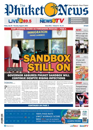 The Phuket News - 30 Jul 2021