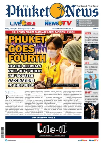 The Phuket News - 21 Jan 2022