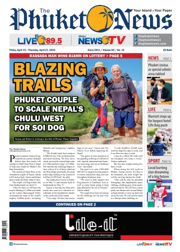 The Phuket News - 15 Apr 2022