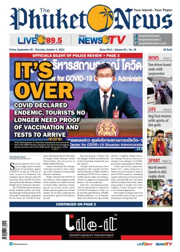 The Phuket News - 30 Sep 2022
