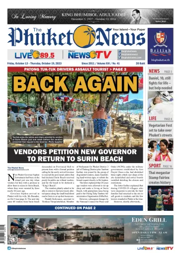 The Phuket News - 13 Oct 2023