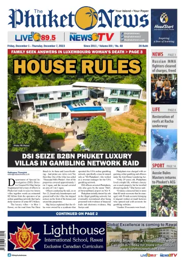 The Phuket News - 1 Dec 2023