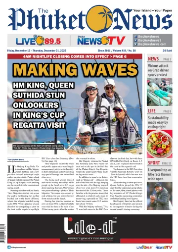 The Phuket News - 15 déc. 2023