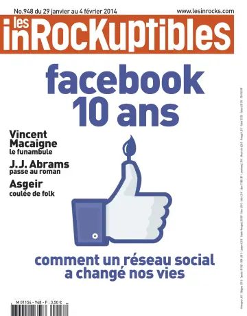 Les Inrockuptibles - 29 Jan. 2014
