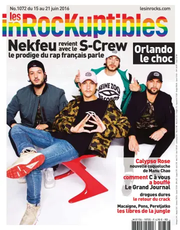 Les Inrockuptibles - 15 Juni 2016