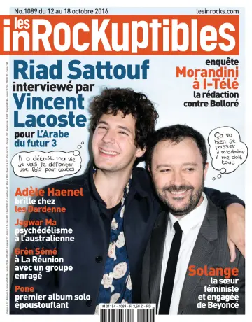 Les Inrockuptibles - 12 Okt. 2016