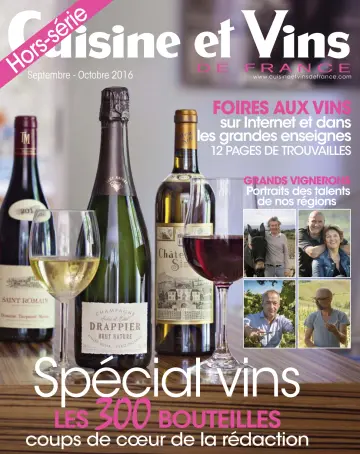 Cuisine et Vins de France - Hors-Série - 31 août 2016