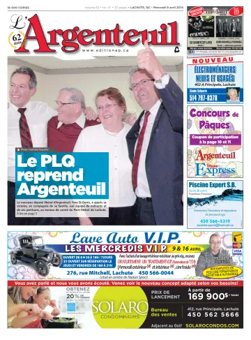 L'Argenteuil - 9 Apr 2014